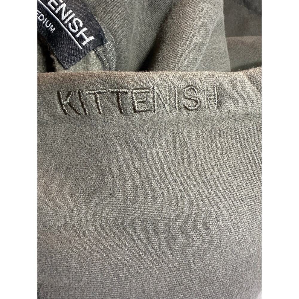 Kittenish Pullover Drawstring Hoodie Dusty Brown Womens Medium - Picture 2 of 5